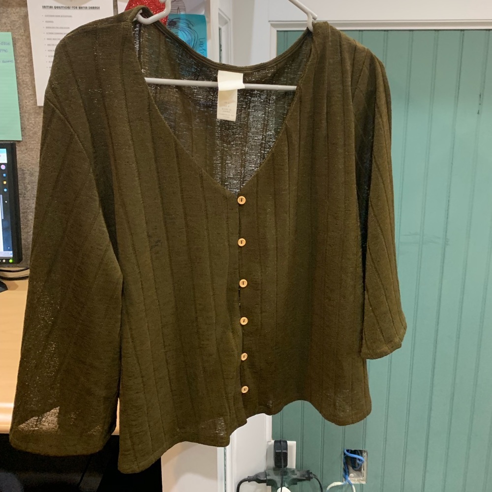 H&M cropped sweater
